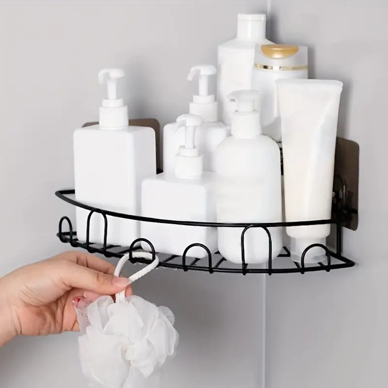 Triangle Corner Shower Rack, Household Corner Stadium Organizer, Corner Shower Caddy Hanging, Metal Corner Bathroom Shelf Organizer Triangle Corner Shower Rack, Household Corner Stadium Organizer, Corner Shower Caddy Hanging, Metal Corner Bathroom Shelf Organizer
